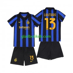 Hjemmebane Trøje Inter Milan Lautaro Martinez 13 2026-2027 K/Æ Børn(+Shorts)