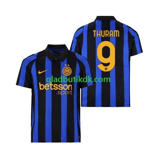 Hjemmebane Trøje Inter Milan Marcus Thuram 9 2026-2027 K/Æ Mænd