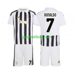 Hjemmebane Trøje Juventus Cristiano Ronaldo 7 2026-2027 K/Æ Børn(+Shorts)