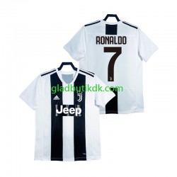 Hjemmebane Trøje Juventus Cristiano Ronaldo Retro 2018 2019 K/Æ Mænd