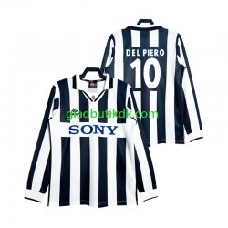 Hjemmebane Trøje Juventus DEL PIERO 10 Retro 1997 L/Æ Mænd