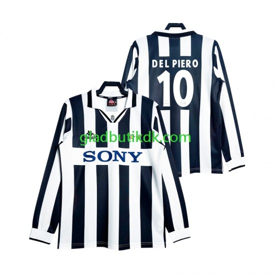 Hjemmebane Trøje Juventus DEL PIERO 10 Retro 1997 L/Æ Mænd