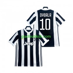 Hjemmebane Trøje Juventus DYBALA 21 Retro 2017 2018 K/Æ Mænd