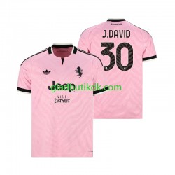 Udebane Trøje Juventus Jonathan David 30 2026-2027 K/Æ Mænd