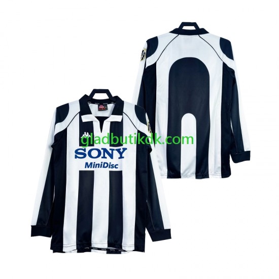 Hjemmebane Trøje Juventus Retro 1997 1998 L/Æ Mænd