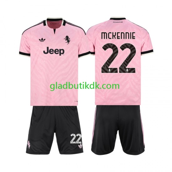 Udebane Trøje Juventus Weston McKennie 22 2026-2027 K/Æ Børn(+Shorts)
