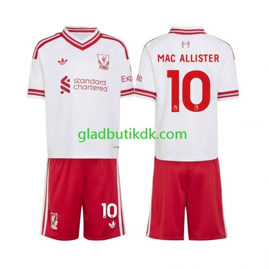 Udebane Trøje Liverpool Alexis Mac Allister 10 2026-2027 K/Æ Børn(+Shorts)