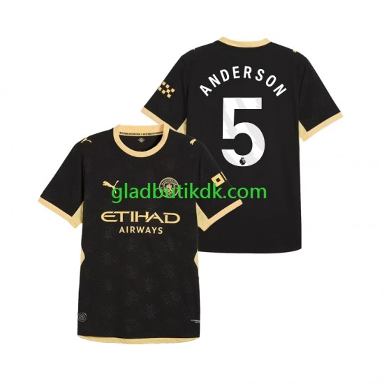 Udebane Trøje Manchester City Elliot Anderson 5 2026-2027 K/Æ Mænd
