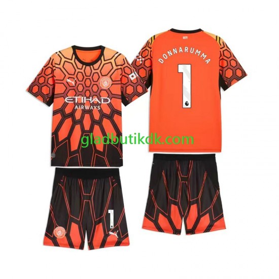 3. Valg Trøje Manchester City Målmand Gianluigi Donnarumma 1 2026-2027 K/Æ Børn(+Shorts)