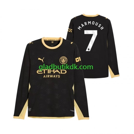 Udebane Trøje Manchester City Omar Marmoush 7 2026-2027 L/Æ Mænd