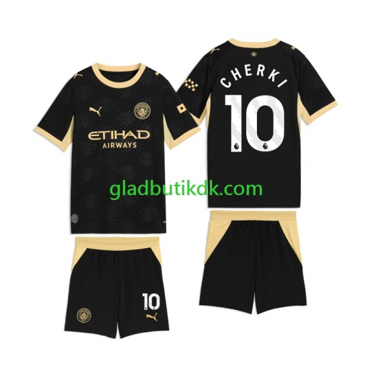 Udebane Trøje Manchester City Rayan Cherki 10 2026-2027 K/Æ Børn(+Shorts)