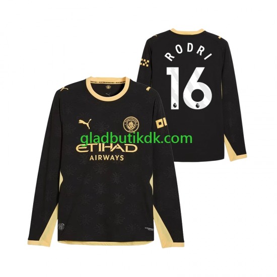 Udebane Trøje Manchester City Rodri 16 2026-2027 L/Æ Mænd