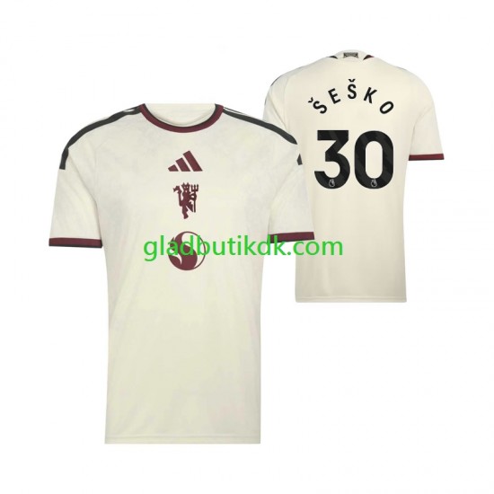 3. Valg Trøje Manchester United Benjamin Sesko 30 2026-2027 K/Æ Mænd
