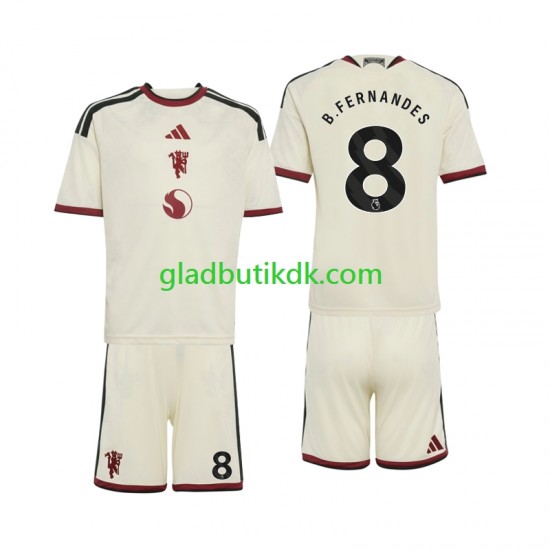 3. Valg Trøje Manchester United Bruno Fernandes 8 2026-2027 K/Æ Børn(+Shorts)