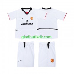 Udebane Manchester United Football Shirt 2002 2003 K/Æ Børn(+Shorts)