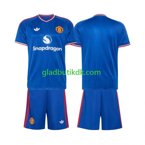 Udebane Trøje Manchester United 2026-2027 K/Æ Børn(+Shorts)