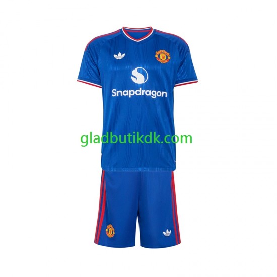 Udebane Trøje Manchester United 2026-2027 K/Æ Børn(+Shorts)