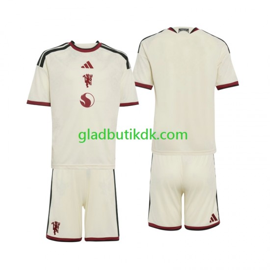 3. Valg Trøje Manchester United 2026-2027 K/Æ Børn(+Shorts)