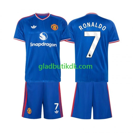 Udebane Trøje Manchester United Cristiano Ronaldo 7 2026-2027 K/Æ Børn(+Shorts)