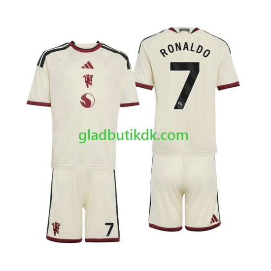 3. Valg Trøje Manchester United Cristiano Ronaldo 7 2026-2027 K/Æ Børn(+Shorts)