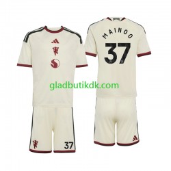 3. Valg Trøje Manchester United Kobbie Mainoo 37 2026-2027 K/Æ Børn(+Shorts)