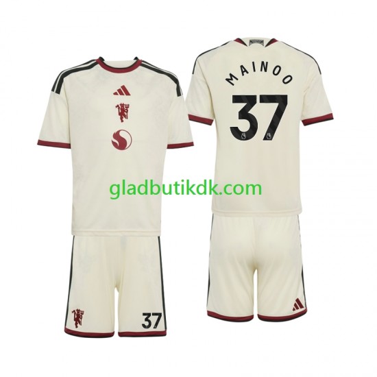 3. Valg Trøje Manchester United Kobbie Mainoo 37 2026-2027 K/Æ Børn(+Shorts)