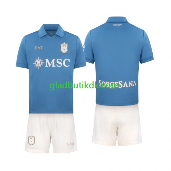 Hjemmebane Trøje Napoli 2026-2027 K/Æ Børn(+Shorts)