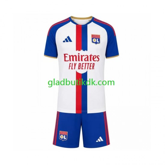 Udebane Trøje Olympique Lyon 2026-2027 K/Æ Børn(+Shorts)