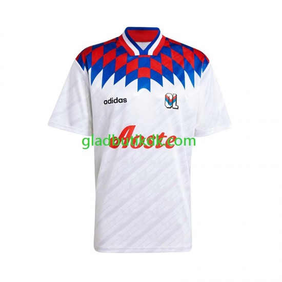 Hjemmebane Trøje Olympique Lyon Retro 1995 1996 K/Æ Mænd