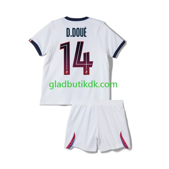 Udebane Trøje Paris Saint-Germain Desire Doue 14 2026-2027 K/Æ Børn(+Shorts)