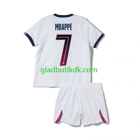Udebane Trøje Paris Saint-Germain Kylian Mbappe 7 2026-2027 K/Æ Børn(+Shorts)