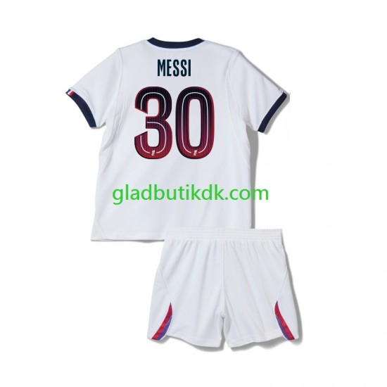 Udebane Trøje Paris Saint-Germain Lionel Messi 30 2026-2027 K/Æ Børn(+Shorts)