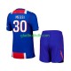 Hjemmebane Trøje Paris Saint-Germain Lionel Messi 30 2026-2027 K/Æ Børn(+Shorts)