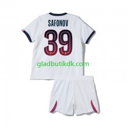 Udebane Trøje Paris Saint-Germain Matvey Safonov 39 2026-2027 K/Æ Børn(+Shorts)