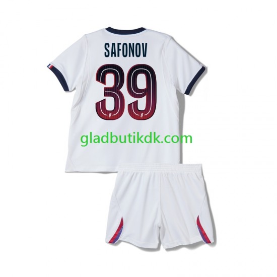 Udebane Trøje Paris Saint-Germain Matvey Safonov 39 2026-2027 K/Æ Børn(+Shorts)