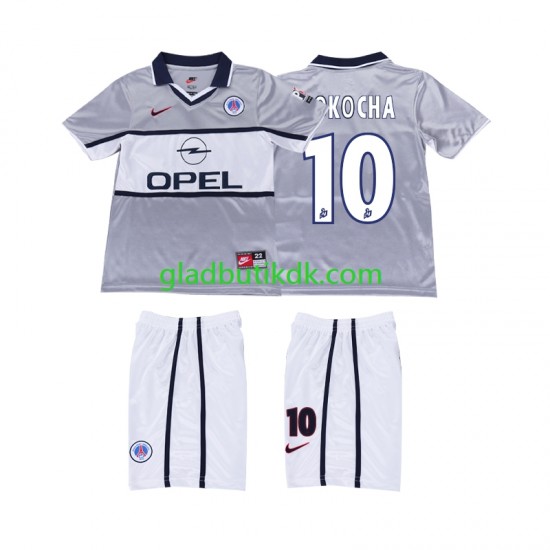 Udebane Trøje Paris Saint-Germain OKOCHA 10 Retro 2000 2001 K/Æ Børn(+Shorts)
