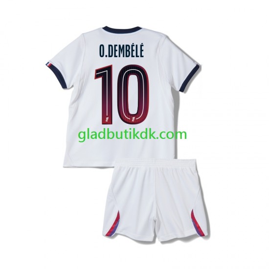 Udebane Trøje Paris Saint-Germain Ousmane Dembele 10 2026-2027 K/Æ Børn(+Shorts)