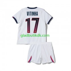 Udebane Trøje Paris Saint-Germain Vitinha 17 2026-2027 K/Æ Børn(+Shorts)
