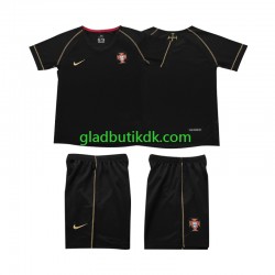Udebane Trøje Portugal Retro 2006 K/Æ Børn(+Shorts)