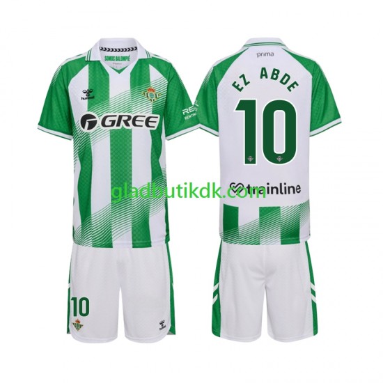 Hjemmebane Trøje Real Betis Ez Abde 10 2026-2027 K/Æ Børn(+Shorts)