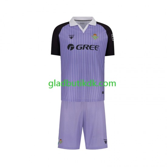 Hjemmebane Trøje Real Betis Målmand Retro 2025-2026 K/Æ Børn(+Shorts)