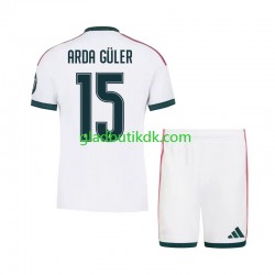 Hjemmebane Trøje Real Madrid Arda Guler 15 2026-2027 K/Æ Børn(+Shorts)