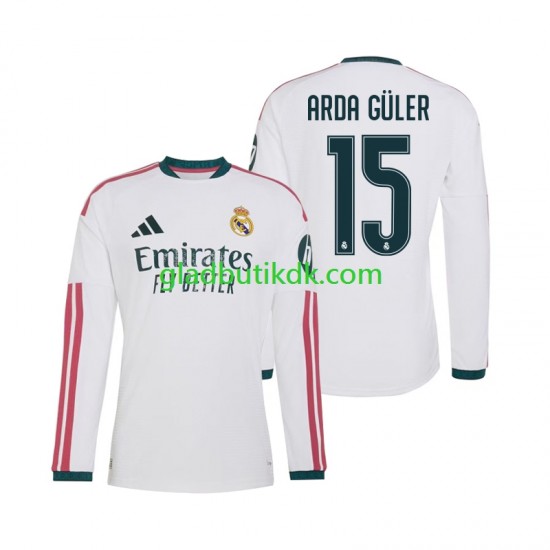 Hjemmebane Trøje Real Madrid Arda Guler 15 2026-2027 L/Æ Mænd
