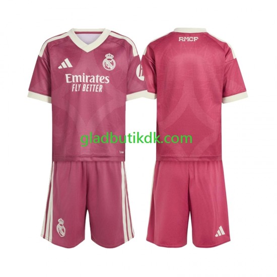 3. Valg Trøje Real Madrid 2026-2027 K/Æ Børn(+Shorts)