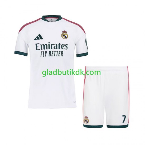 Hjemmebane Trøje Real Madrid Cristiano Ronaldo 7 2026-2027 K/Æ Børn(+Shorts)