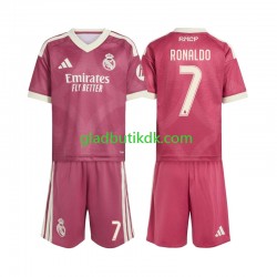 3. Valg Trøje Real Madrid Cristiano Ronaldo 7 2026-2027 K/Æ Børn(+Shorts)