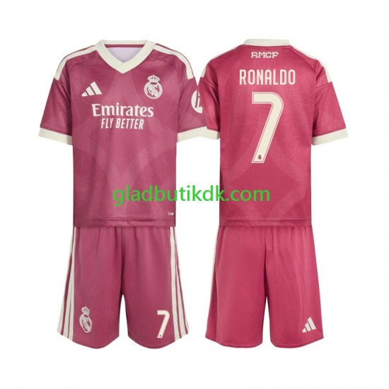 3. Valg Trøje Real Madrid Cristiano Ronaldo 7 2026-2027 K/Æ Børn(+Shorts)