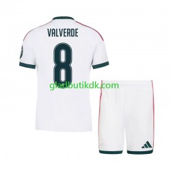 Hjemmebane Trøje Real Madrid Federico Valverde 8 2026-2027 K/Æ Børn(+Shorts)