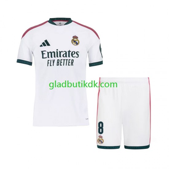 Hjemmebane Trøje Real Madrid Federico Valverde 8 2026-2027 K/Æ Børn(+Shorts)