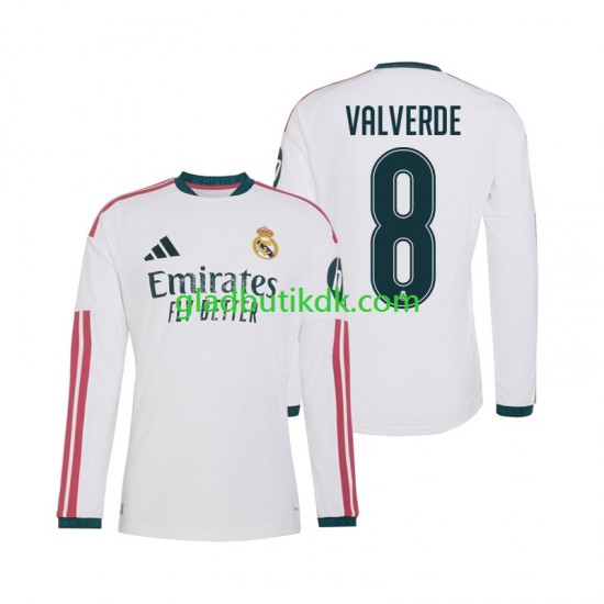 Hjemmebane Trøje Real Madrid Federico Valverde 8 2026-2027 L/Æ Mænd